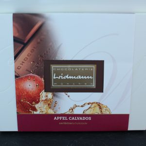 Apfel Calvados Zartbitterschokolade